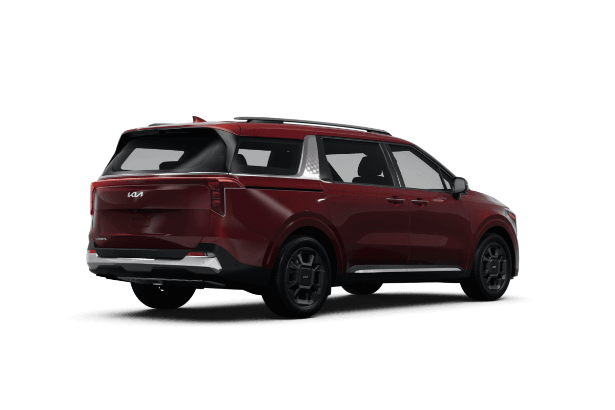 Kia Carnival  - Back view Kia Carnival  - Back view